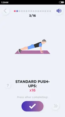 Home Workout for Men android App screenshot 4