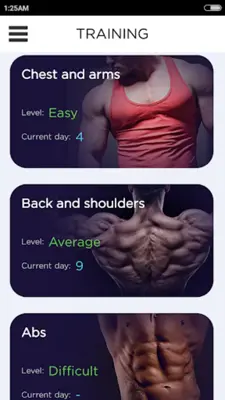 Home Workout for Men android App screenshot 5